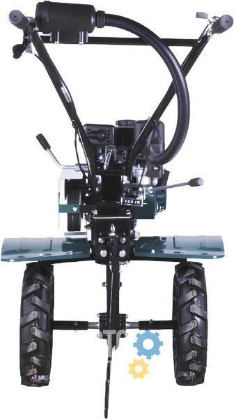 Мотоблок Тата MB-900-ZX (Безвоздушные колеса 4x8) (Выносной фильтр) (Зеленый) MB-046 фото