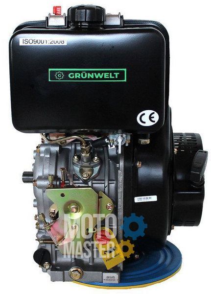 Двигун GrunWelt GW186FB-T (знімний циліндр) DV007 фото