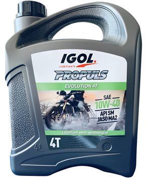 Олія для 4-тактних двигунів IGOL PROPULS EVOLUTION 4T 10W-40 - 4 л 303004 фото