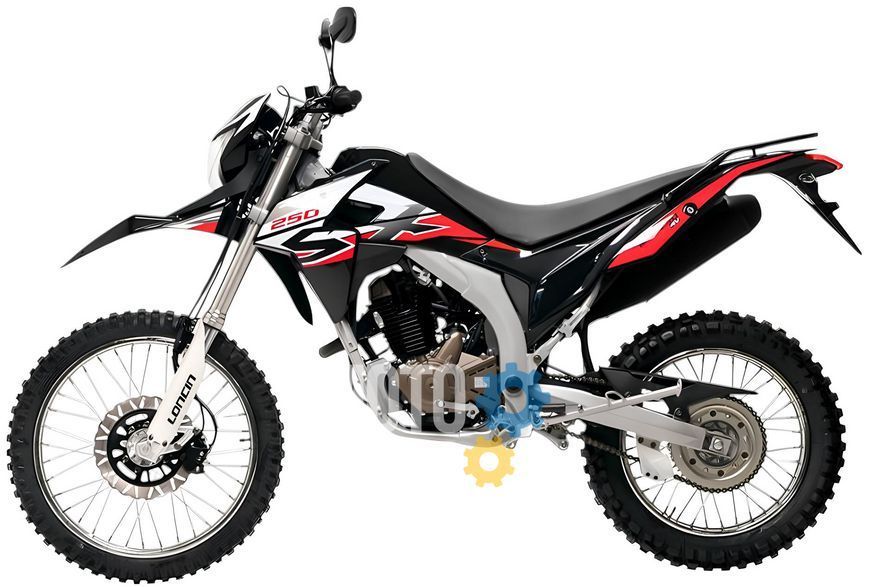 Мотоцикл LONCIN LX250GY-3K MOT-687 фото
