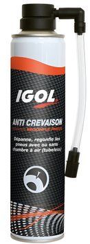 Аерозоль для ремонту і накачування шин IGOL ANTI CREVAISON - 300 мл 308300 фото