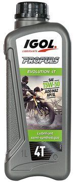 Олія для 4-тактних двигунів IGOL PROPULS EVOLUTION 4T 15W-50 - 1 л 309001 фото